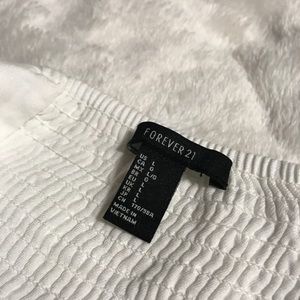 Forever 21 cropped spaghetti strap blouse